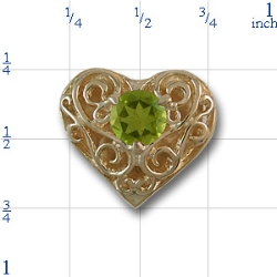 rhrt6 Peridot Bracelet Slide 